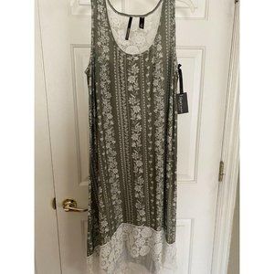Skye's the Limit Women's Dress Green Size LARGE‎ Hi